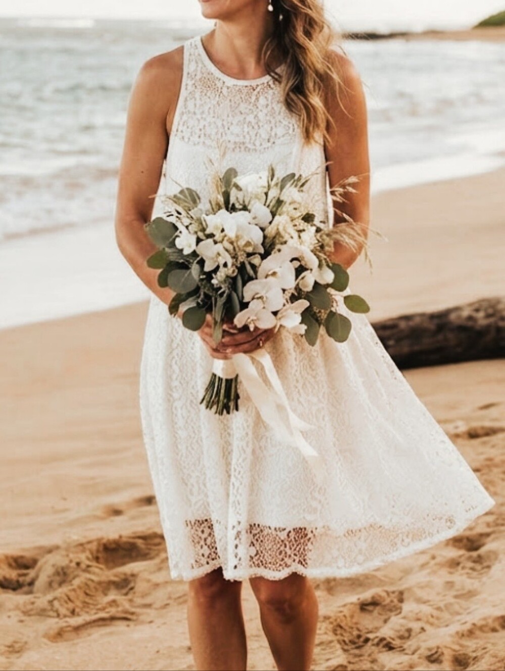 Free People Ivory Endless Leave Dress XS